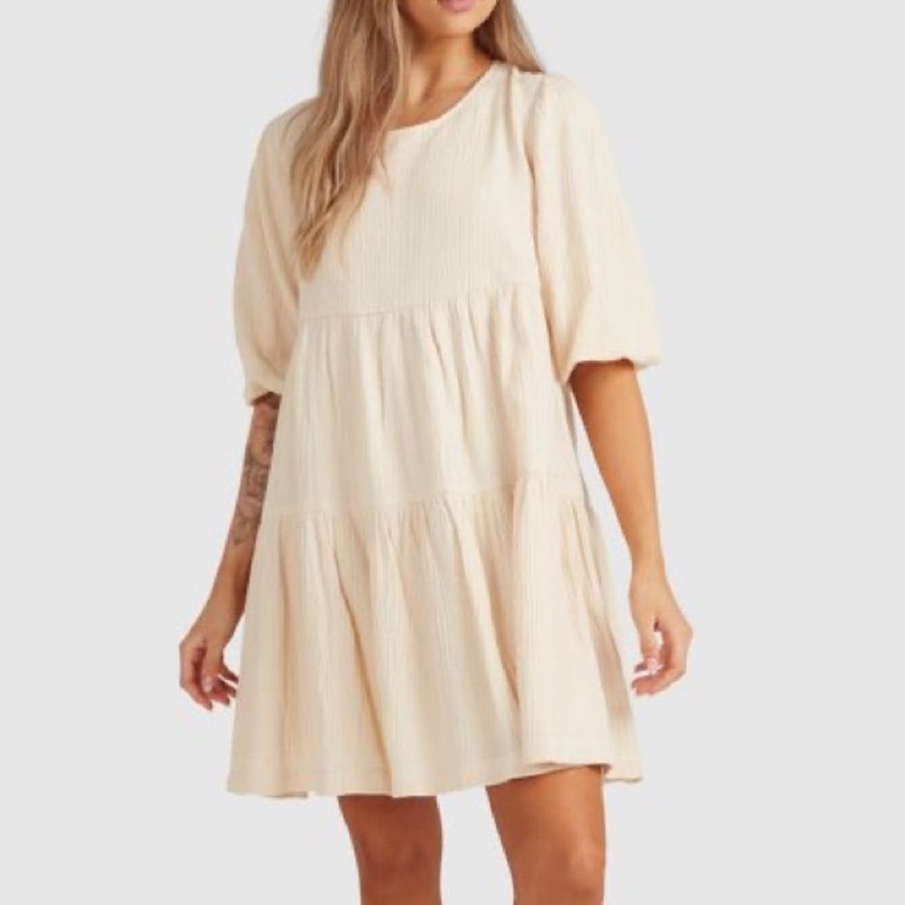 Billabong Tiered Mini Dress
